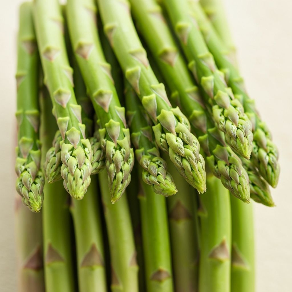 Fresh asparagus spears